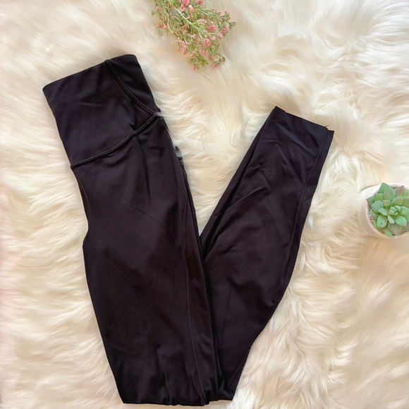 Lululemon Base Pace High Rise Black Leggings - Picture 2 of 6